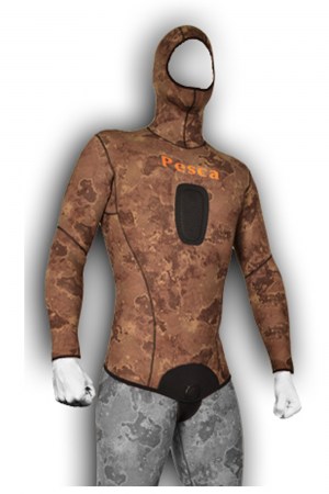 Σακάκι κατάδυσης: Comfort Camo Rust 3,5 mm.
